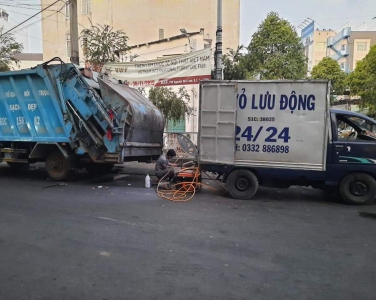 Vá vỏ lưu động gần đại nam 