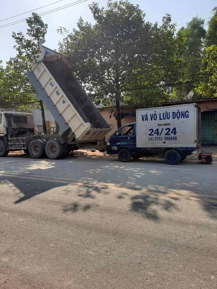 Vá vỏ lưu động thị xã thủ dầu một 