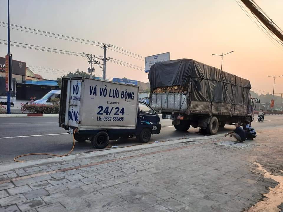 Vá vỏ lưu động thuận an 